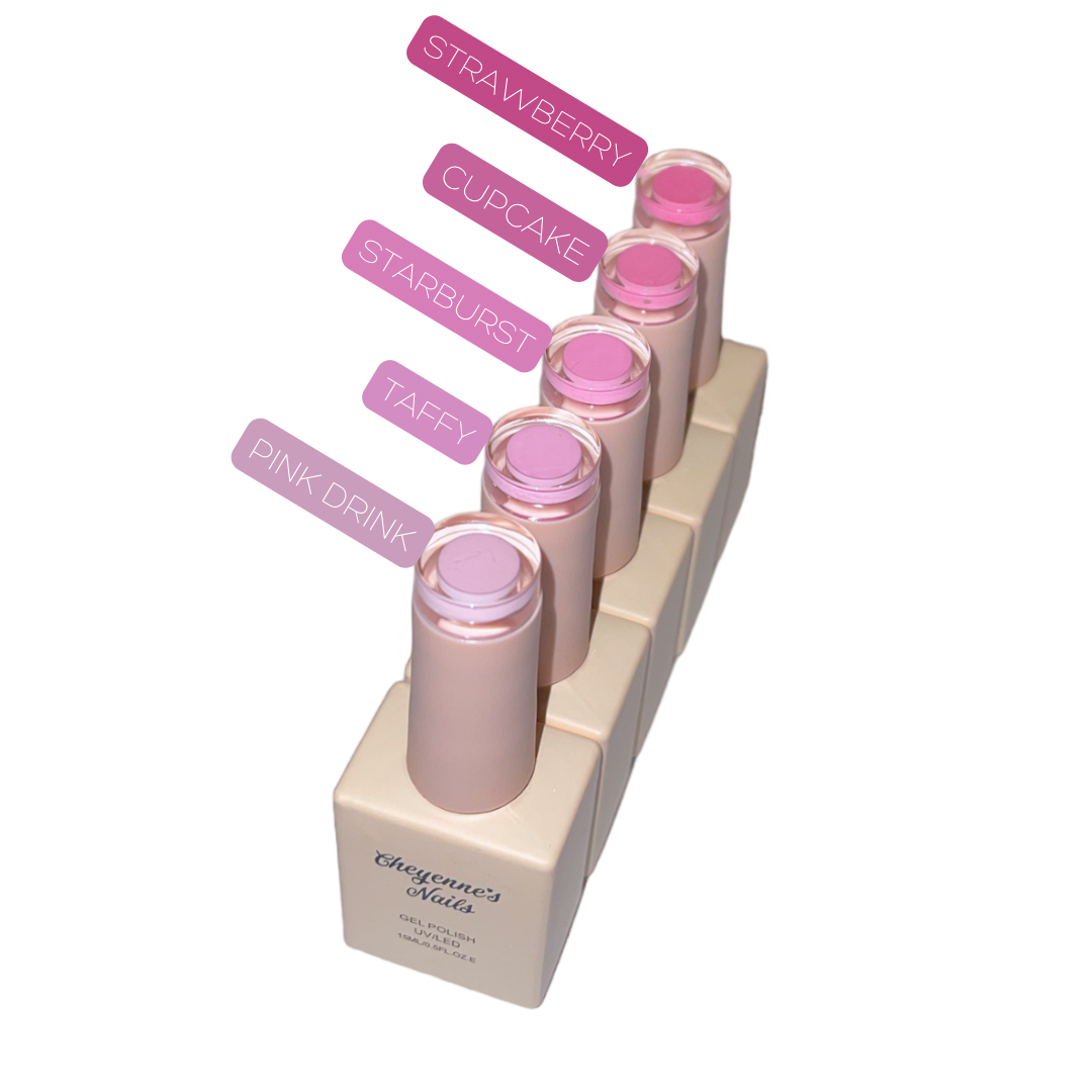 PINK SWEETS GEL COLLECTION - 5 COLORS