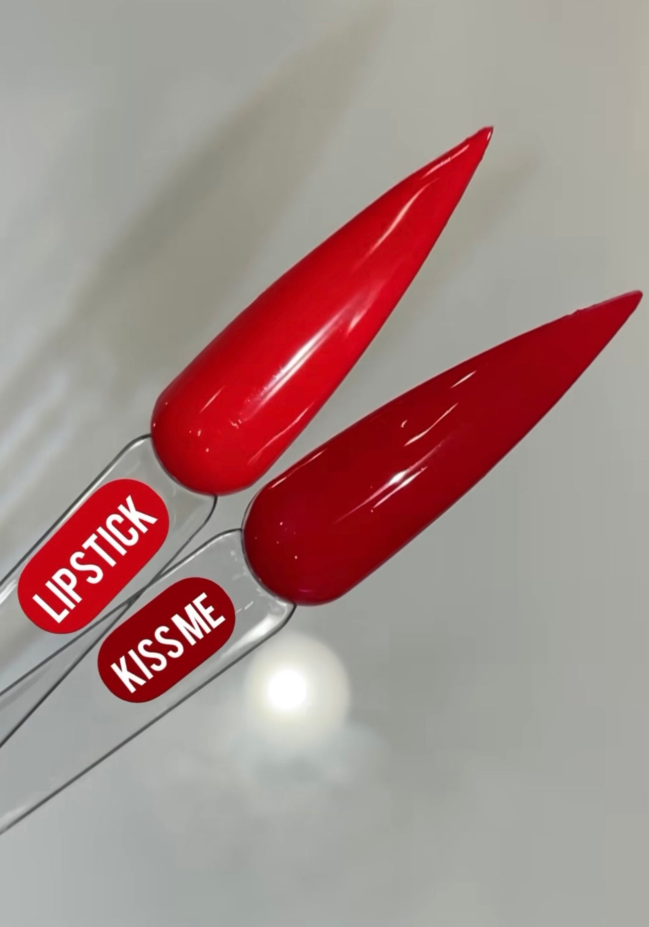 KISS ME & LIPSTICK - RED GEL POLISH DUO