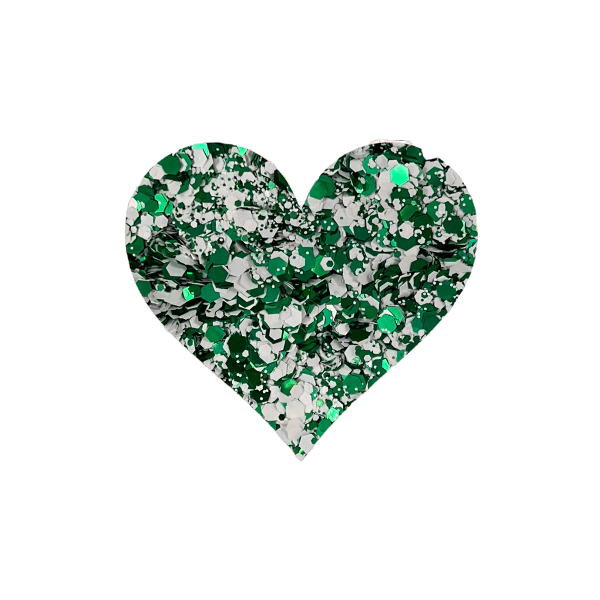 SPEARMINT GLITTER ACRYLIC Cheyennesnails