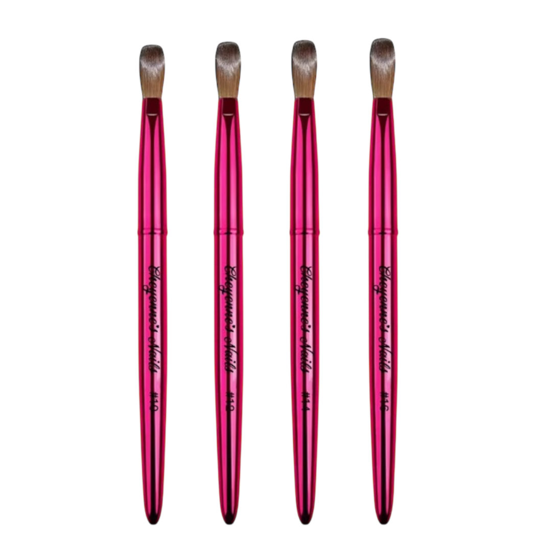 NEW HOT PINK KOLINSKY ACRYLIC BRUSH