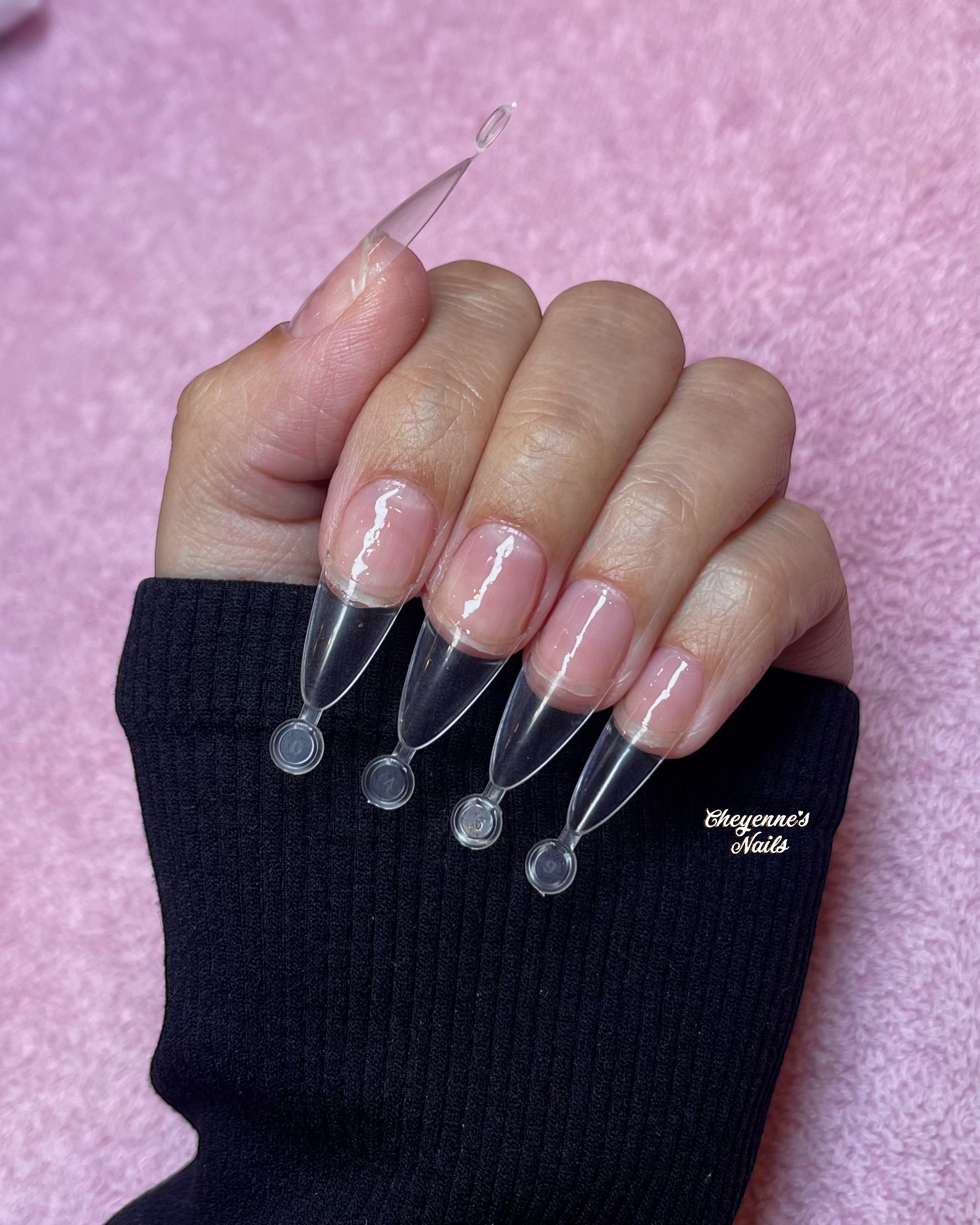*NEW* SHORT ALMOND TIPS - BOX
