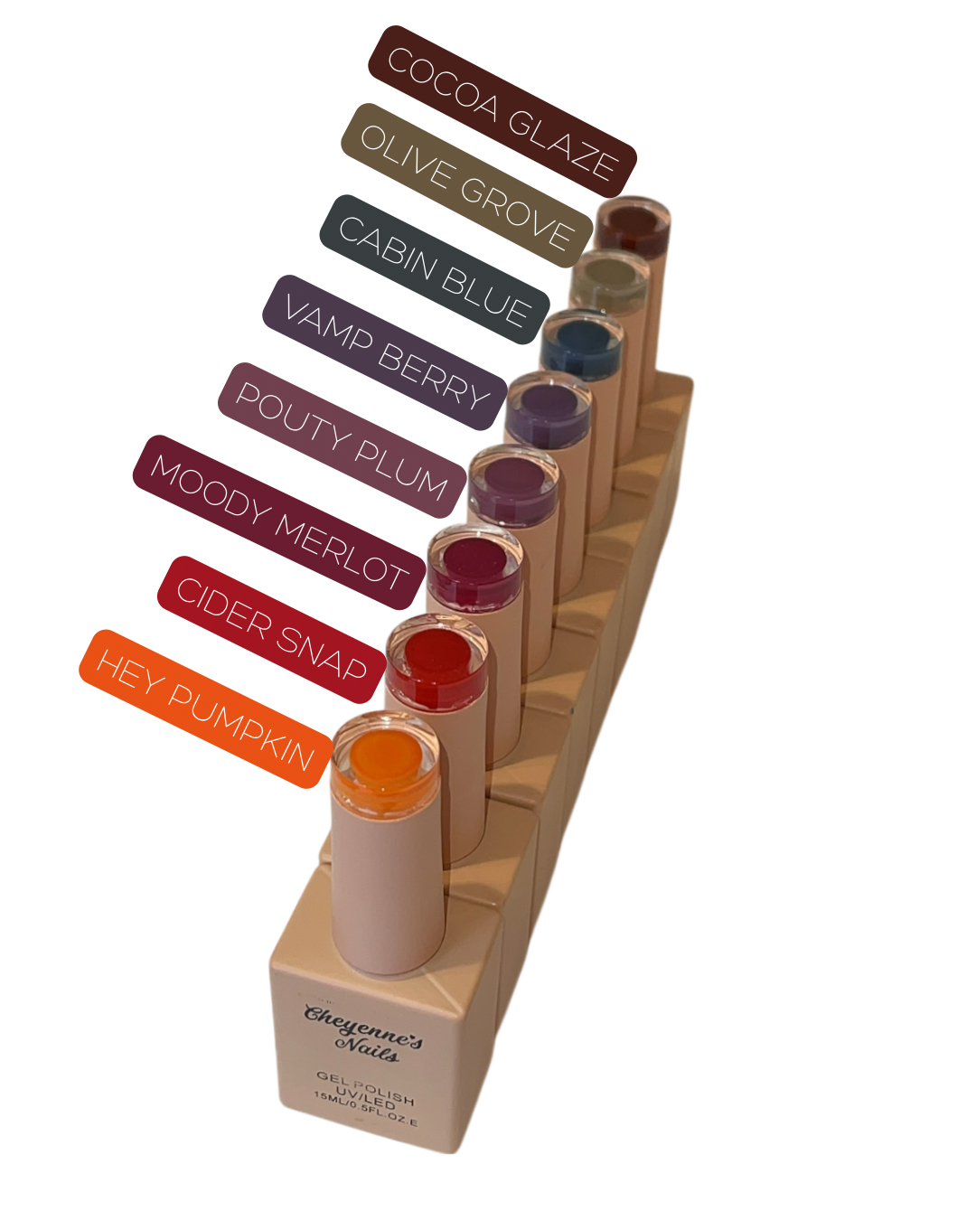 COZY CABIN - GEL COLLECTION - 8 COLORS