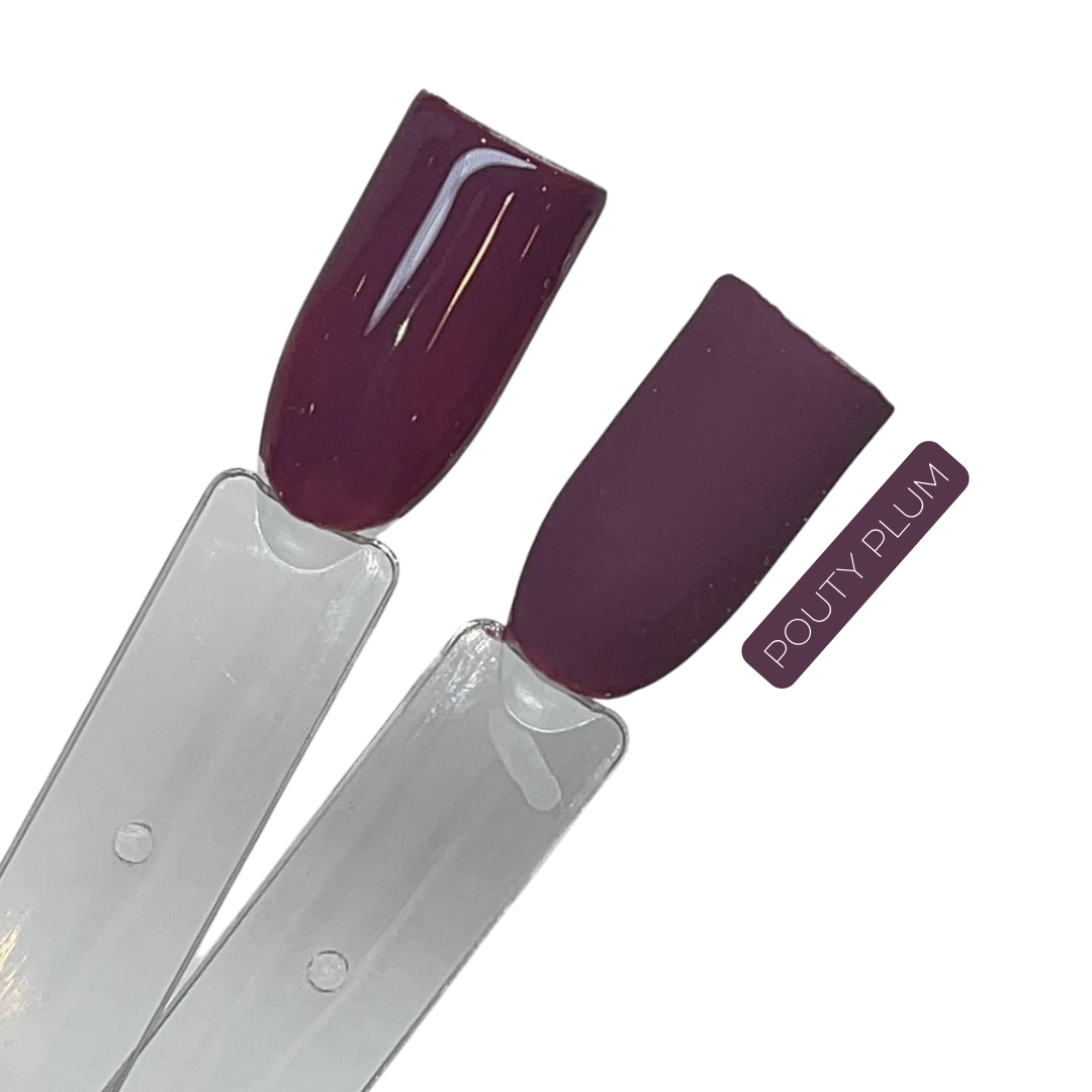 POUTY PLUM - GEL POLISH