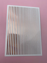 Load image into Gallery viewer, Rose Gold Striping Tape - 1pc
